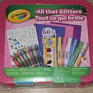 New Crayola All That Glitters Art Set